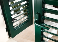 Particolare doghe aperte